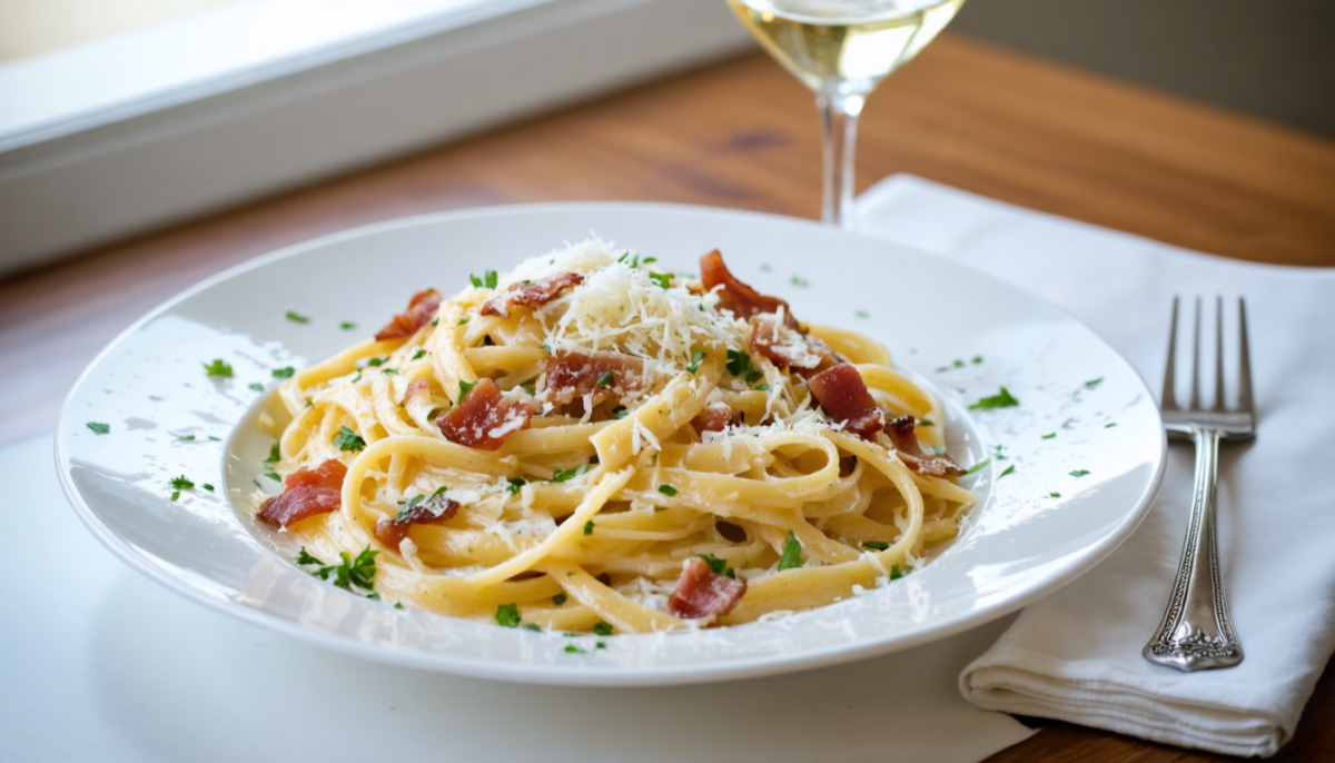découvrez notre recette simple de pâtes carbonara avec crème fraîche liquide ou épaisse pour une texture onctueuse et une saveur délicieusement douce. parfaite pour un repas rapide et gourmand.