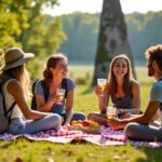 Exploration du menhir d'Olonne-sur-Mer : randonnée forestière et moment convivial de pique-nique