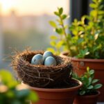 Nid de pigeon sur mon balcon : signification et symboles essentiels à connaître