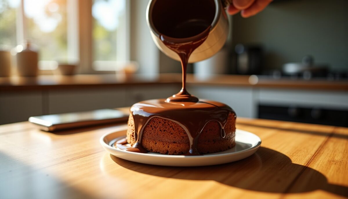 Recette simple et brillante pour un glaçage au chocolat au lait irrésistible