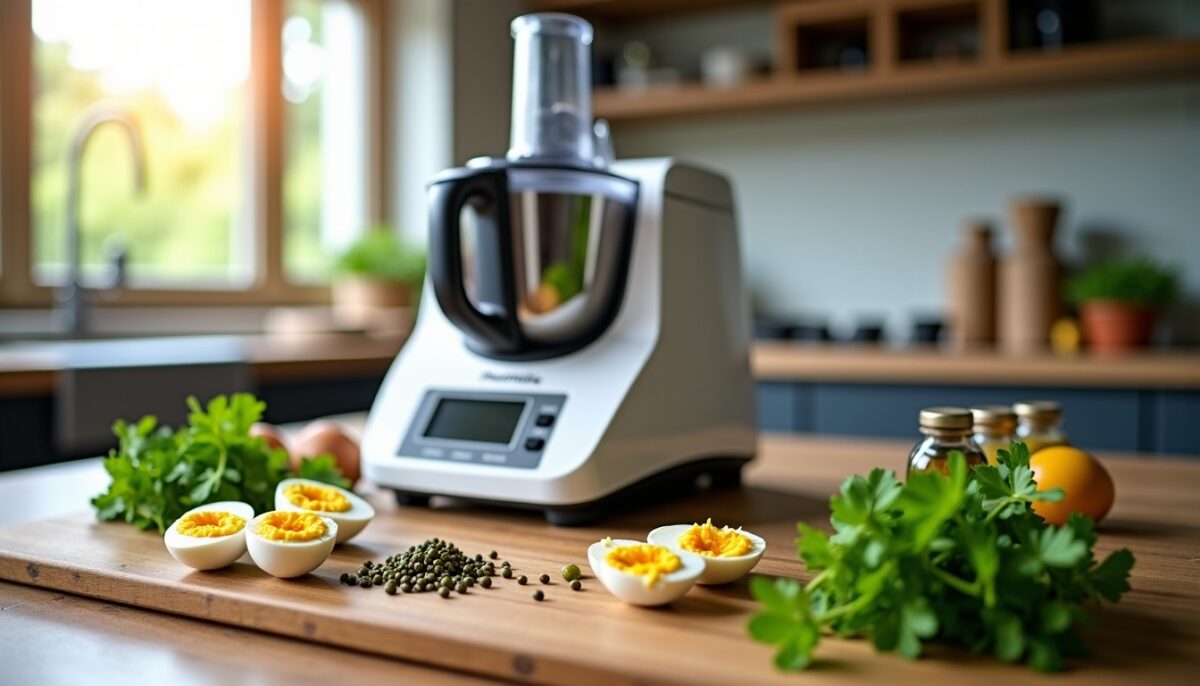 Préparez une sauce gribiche savoureuse en un clin d'œil avec votre Thermomix