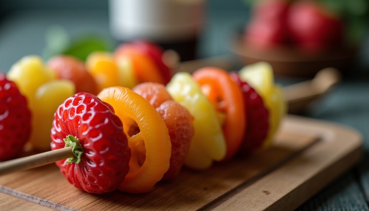 Brochettes de fruits prêtes à l'avance : astuces ingénieuses et conseils pratiques