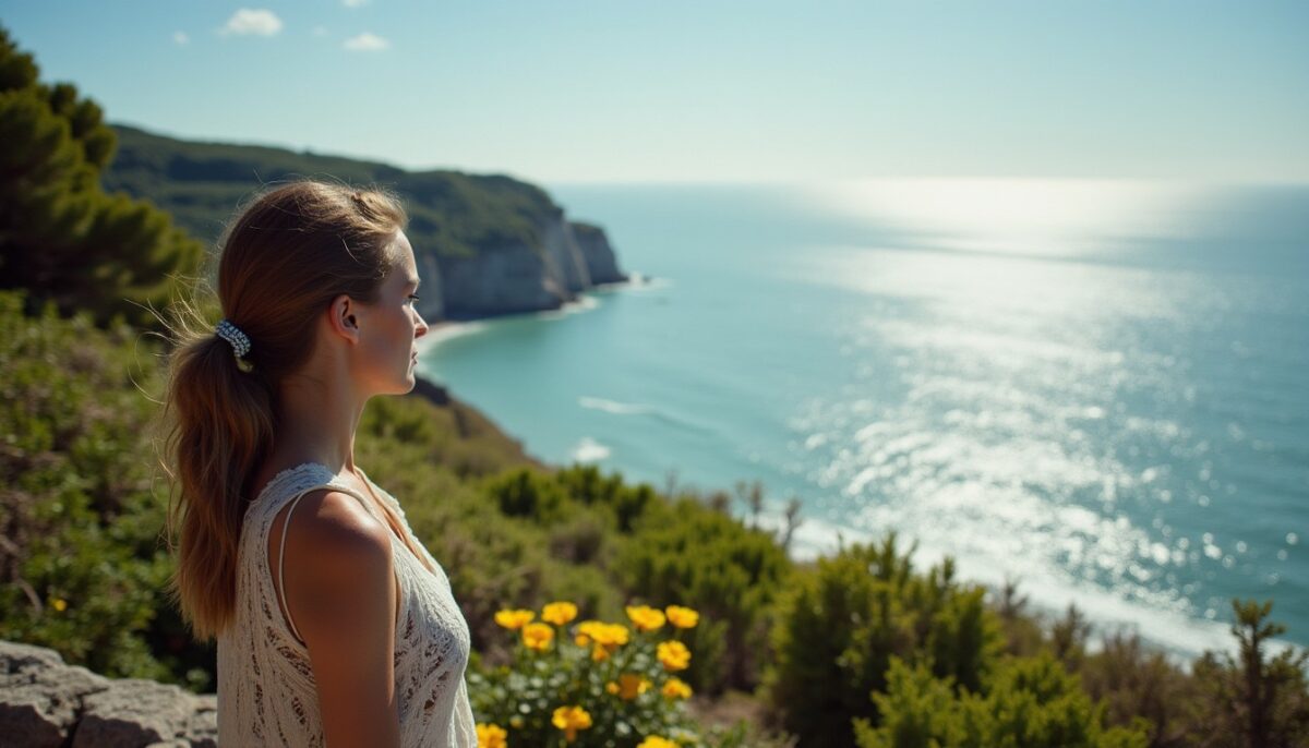 Belvédère du Mugel : une vue imprenable entre mer scintillante et luxueux jardin
