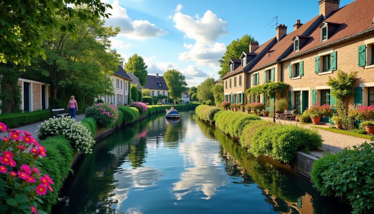 Découvrez la Petite Venise Verte du Puy-de-Dôme : un village enchanteur aux canaux idylliques