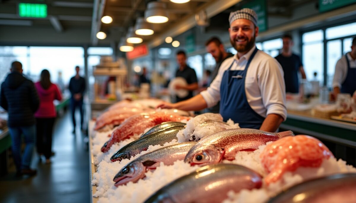 Poissonnerie à Caen : fraîcheur garantie et livraison express de vos poissons
